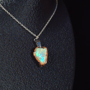 Opal Halskette — Vollspektrum-Farbe